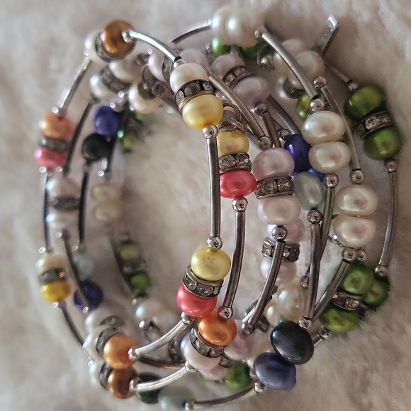 Vantel Pearls Jewelry - $55.00 EACH RETAIL‼️☀️ Bohemian Summer Multicolor Beaded Bracelets Set 🌴🌾